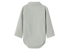 Lil Atelier bodyskjorte mirage grå